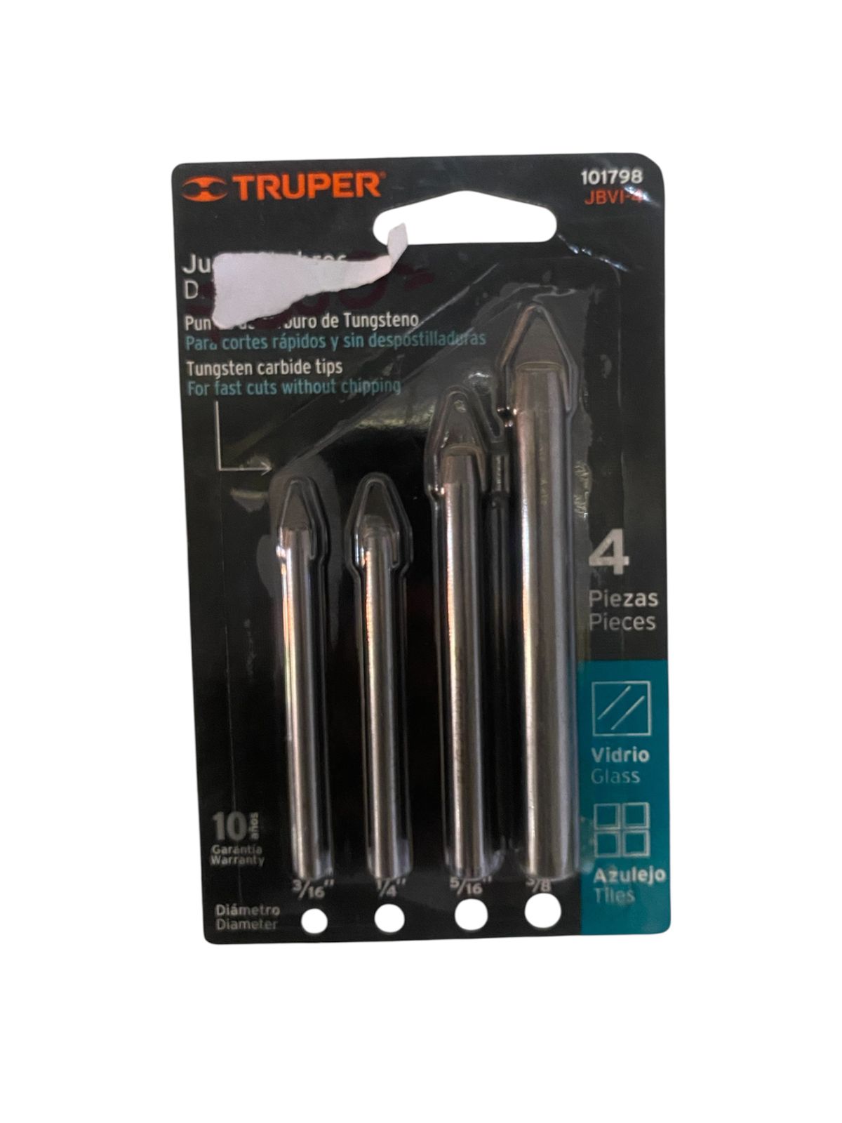 Juego de Brocas Para Azulejo